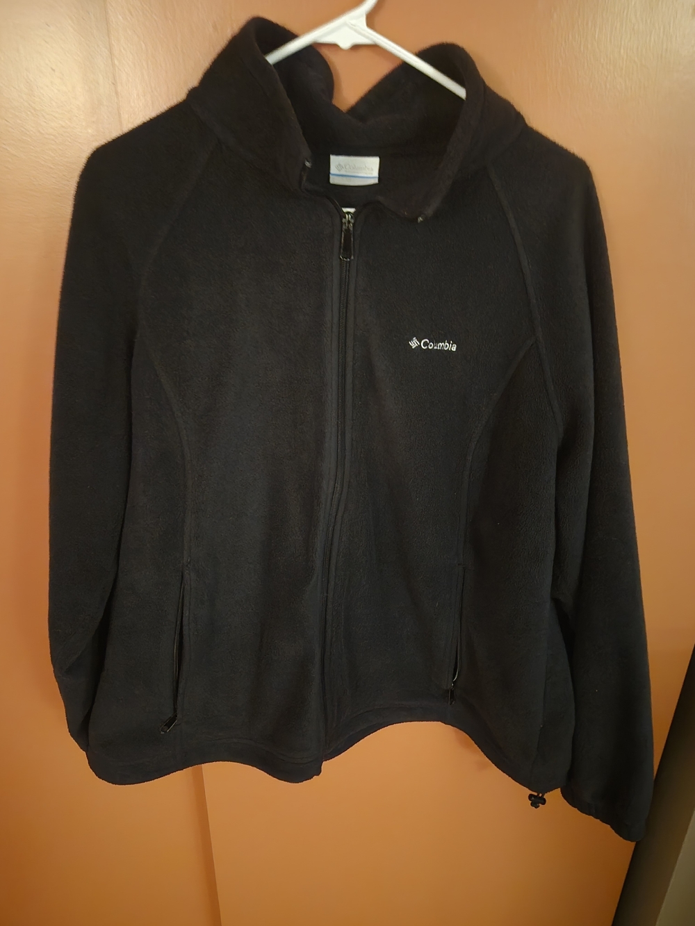 Columbia Women's Black Full-Zip Fleece Jacket